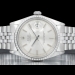 Rolex Datejust 36 Argento Jubilee Silver Lining Dial 1603